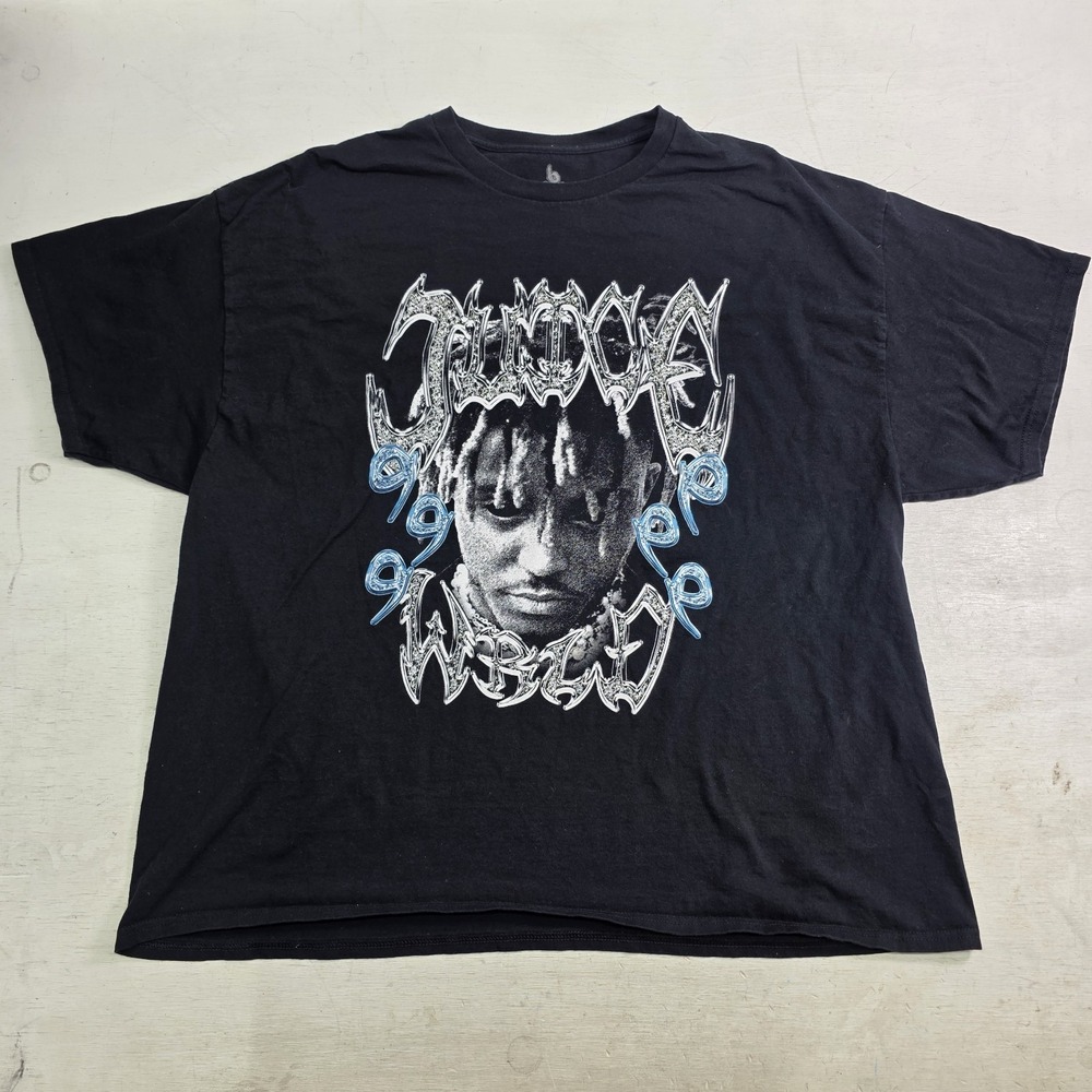 Juice‎ WRLD 999 Club Official T-Shirt Men's 3XL Concert Black Rap Hip Hop Merch